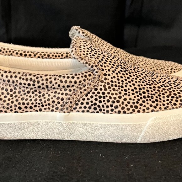 Sidewalk Slip-On Sneakers in Spotted Calf Hair - Picture 6 of 10